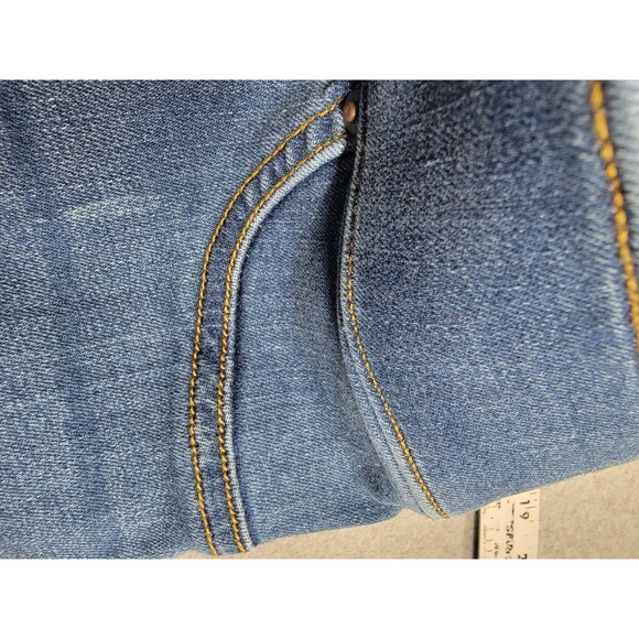 Spanx Jeans Womens XL 35x32 Boot High Rise Medium Pull On Stretch Modern Western - Picture 11 of 15